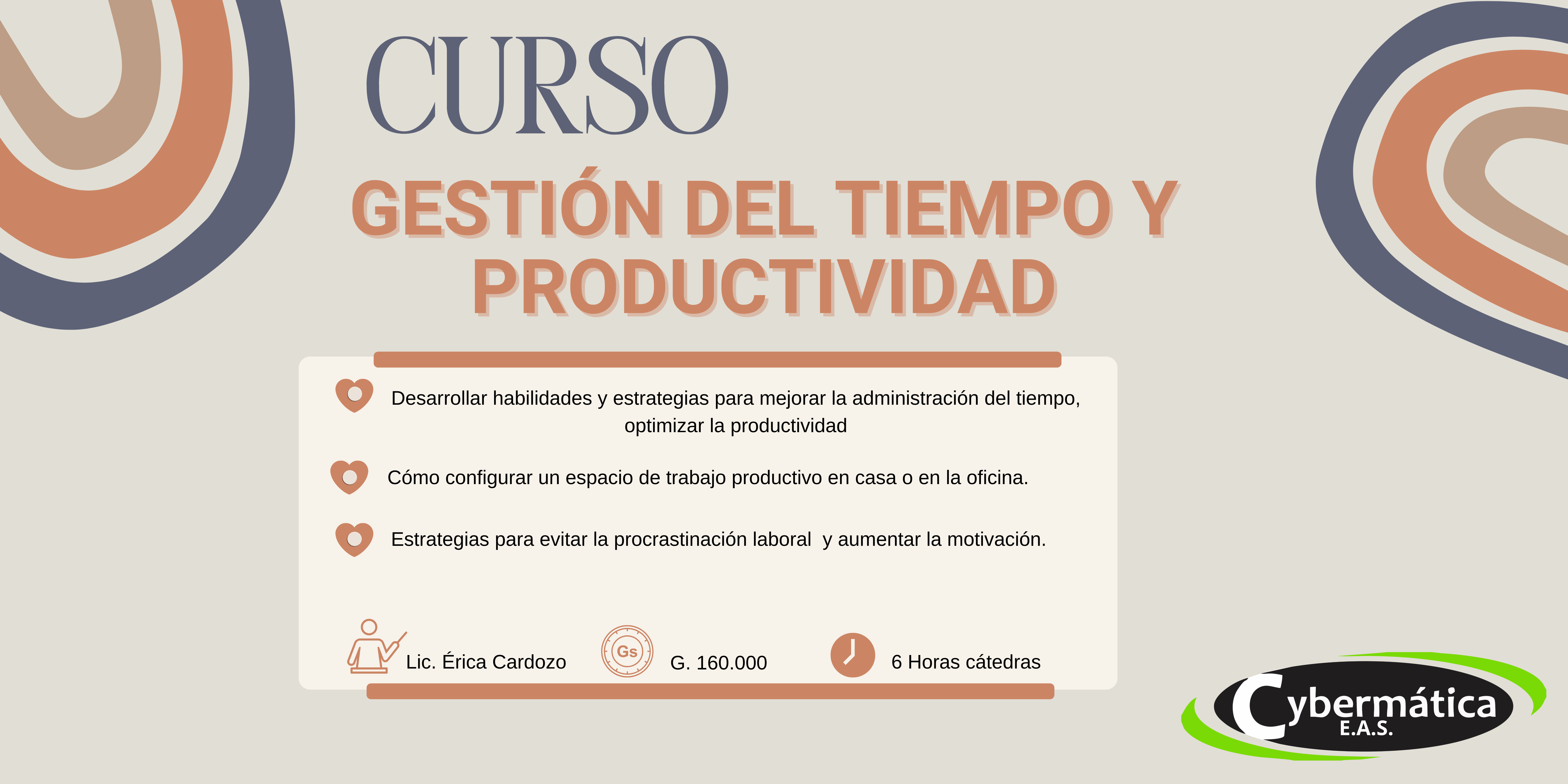 Gestión del tiempo y productividad.