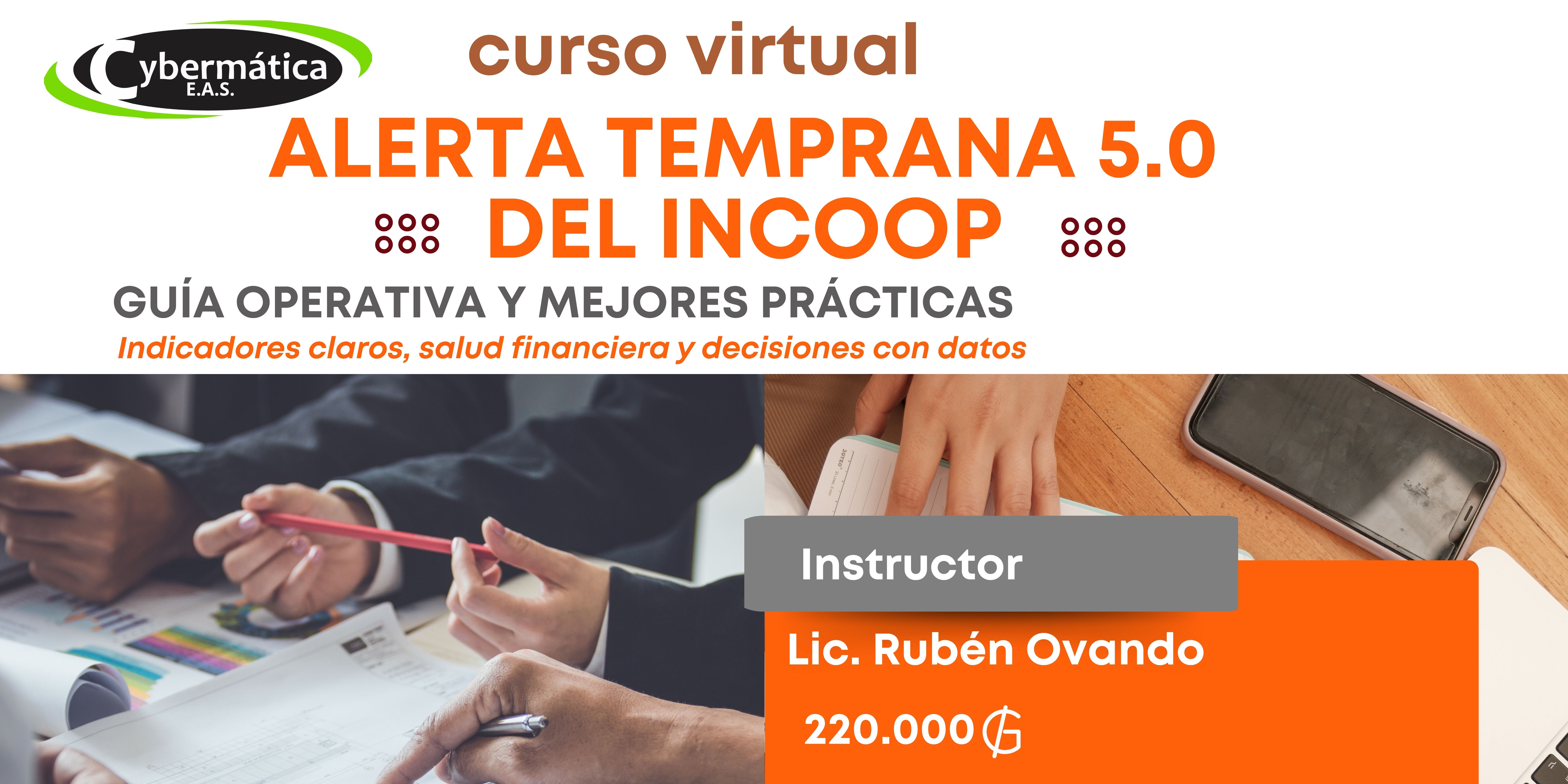 Alerta temprana 5.0 del INCOOP 