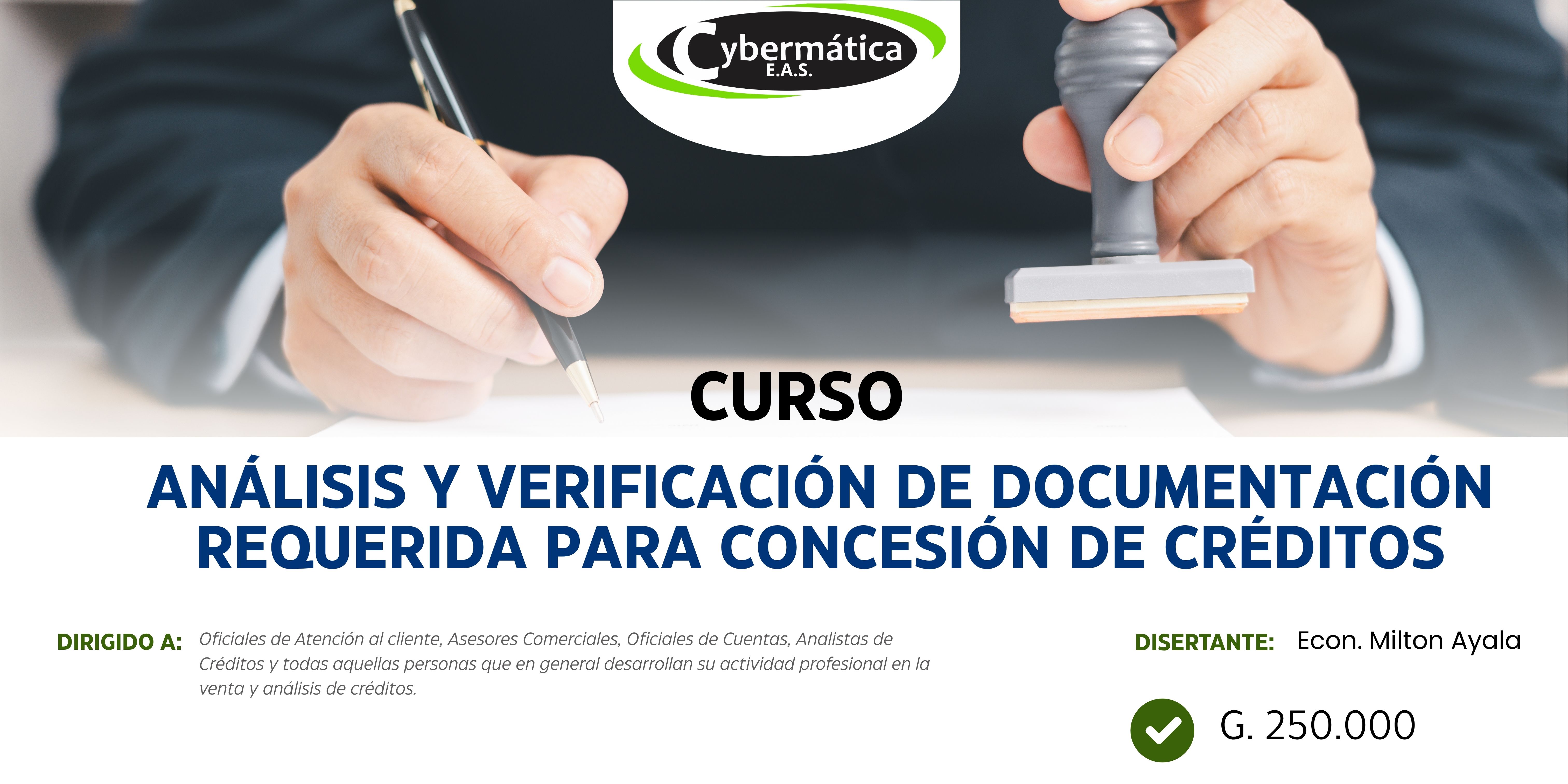 Análisis y verificación de documentación requerida para concesión de créditos